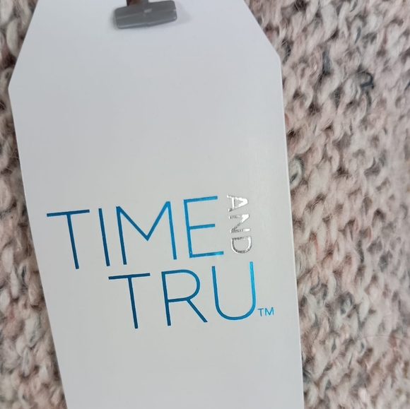 NWT Time & Tru Cozy Chunky Knit Sweater Size XL - Picture 5 of 7